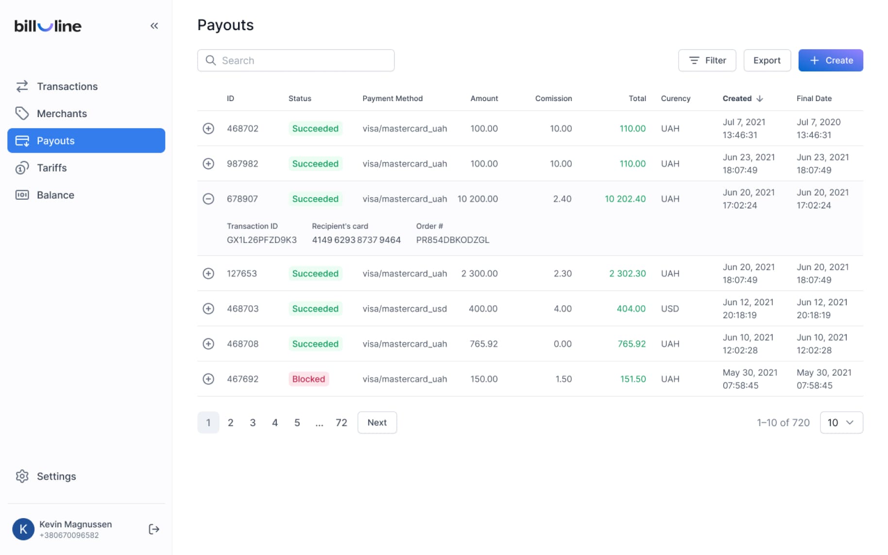 Швидко приймайте та здійснюйте платежі - billline.net